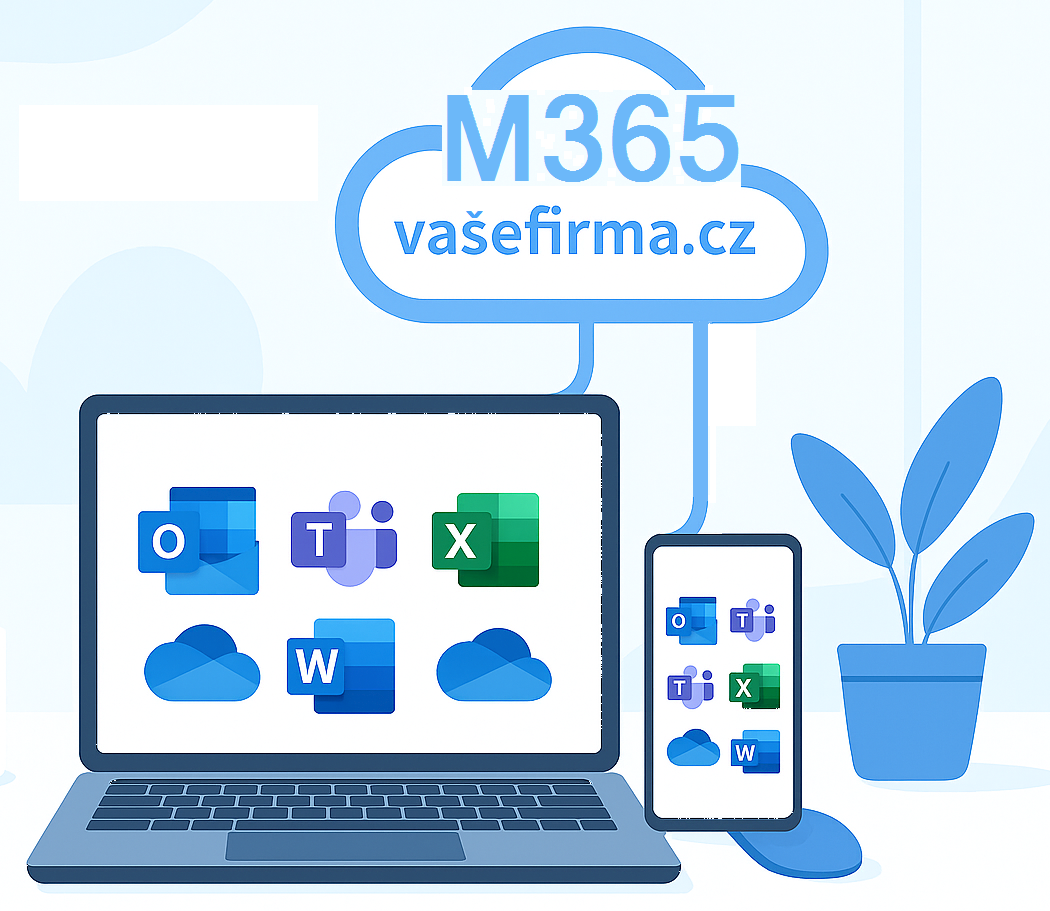 Pracovní stůl s Microsoft 365